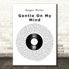 Roger Miller Gentle On My Mind Vinyl Record Decorative Wall Art Gift Song Lyric Print