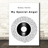 Bobby Helms My Special Angel Vinyl Record Decorative Wall Art Gift Song Lyric Print