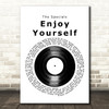 The Specials Enjoy Yourself Vinyl Record Decorative Wall Art Gift Song Lyric Print