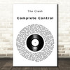 The Clash Complete Control Vinyl Record Decorative Wall Art Gift Song Lyric Print