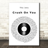 The Jets Crush On You Vinyl Record Decorative Wall Art Gift Song Lyric Print