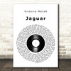Victoria Monét Jaguar Vinyl Record Decorative Wall Art Gift Song Lyric Print