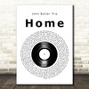 John Butler Trio Home Vinyl Record Decorative Wall Art Gift Song Lyric Print