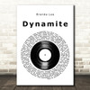 Brenda Lee Dynamite Vinyl Record Decorative Wall Art Gift Song Lyric Print