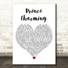 Adam And The Ants Prince Charming White Heart Decorative Wall Art Gift Song Lyric Print