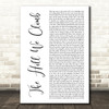 Amanda Horman The Hill We Climb White Script Decorative Wall Art Gift Song Lyric Print