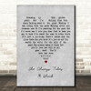 Gregory Alan Isakov She Always Takes It Black Grey Heart Decorative Wall Art Gift Song Lyric Print