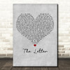 Macy Gray The Letter Grey Heart Decorative Wall Art Gift Song Lyric Print