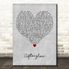 Ed Sheeran Afterglow Grey Heart Decorative Wall Art Gift Song Lyric Print