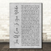 Joey Batey Toss A Coin To Your Witcher Grey Rustic Script Decorative Gift Song Lyric Print