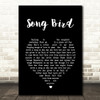 Oasis Song Bird Black Heart Song Lyric Quote Print