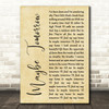 Stereophonics Maybe Tomorrow Rustic Script Decorative Wall Art Gift Song Lyric Print