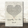 The Rolling Stones Sympathy For The Devil Script Heart Decorative Wall Art Gift Song Lyric Print