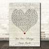 Alan Jackson You Can Always Come Home Script Heart Decorative Wall Art Gift Song Lyric Print