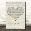 Kylie Minogue On A Night Like This Script Heart Decorative Wall Art Gift Song Lyric Print