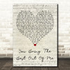 Michael Ball You Bring the Best Out of Me Script Heart Decorative Gift Song Lyric Print