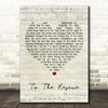 The Divine Comedy To The Rescue Script Heart Decorative Wall Art Gift Song Lyric Print