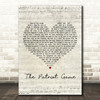 Dominic Behan The Patriot Game Script Heart Decorative Wall Art Gift Song Lyric Print