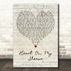 Olly Murs Heart On My Sleeve Script Heart Decorative Wall Art Gift Song Lyric Print