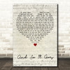 Billy Joel And So It Goes Script Heart Decorative Wall Art Gift Song Lyric Print