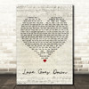 Plan B Love Goes Down Script Heart Decorative Wall Art Gift Song Lyric Print