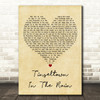 The Blue Nile Tinseltown In The Rain Vintage Heart Decorative Wall Art Gift Song Lyric Print