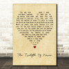 Cliff Richard The Twelfth Of Never Vintage Heart Decorative Wall Art Gift Song Lyric Print