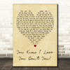 Howard Jones You Know I Love You Dont You Vintage Heart Decorative Gift Song Lyric Print