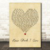 Aretha Franklin How Glad I Am Vintage Heart Decorative Wall Art Gift Song Lyric Print