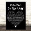 Suzanne Vega Marlene on the Wall Black Heart Decorative Wall Art Gift Song Lyric Print