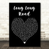 Paul Weller Long Long Road Black Heart Decorative Wall Art Gift Song Lyric Print