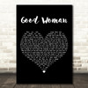 Maren Morris Good Woman Black Heart Decorative Wall Art Gift Song Lyric Print