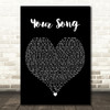 Rita Ora Your Song Black Heart Decorative Wall Art Gift Song Lyric Print