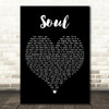 Lee Brice Soul Black Heart Decorative Wall Art Gift Song Lyric Print