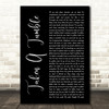 Stereophonics Taken A Tumble Black Script Decorative Wall Art Gift Song Lyric Print