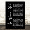 Kate Bush This Woman's Work Black Script Decorative Wall Art Gift Song Lyric Print