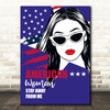 Lenny Kravitz American Woman Sunglasses USA Music Song Lyric Wall Art Print