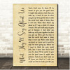 Finneas What Theyll Say About Us Rustic Script Song Lyric Print