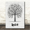 88rising & NIKI Split Music Script Tree Song Lyric Print