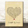 Donny Osmond Twelfth Of Never Vintage Heart Song Lyric Quote Print