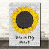 Twenty One Pilots Tear In My Heart Script Sunflower Song Lyric Print