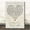 Katy Nichole In Jesus Name (God of Possible) Script Heart Song Lyric Print