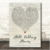 Lauren Daigle Still Rolling Stones Script Heart Song Lyric Print