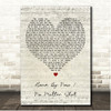Meatloaf Home By Now No Matter What Script Heart Song Lyric Print