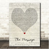 Nas The Message Script Heart Song Lyric Print