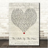 The Waterboys The Whole Of The Moon Script Heart Song Lyric Print