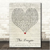 Danny Gokey & Natalie Grant The Prayer Script Heart Song Lyric Print