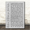 Cinderella A Dream Is A Wish Your Heart Makes Grey Rustic Script Song Lyric Print