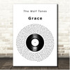 The Wolfe Tones Grace Vinyl Record Song Lyric Print