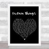 James Arthur Certain Things Black Heart Song Lyric Quote Print